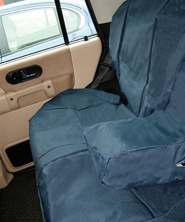 Waterproof Seat Covers Rear (full) Blue - RD1237BPBLUE - Britpart